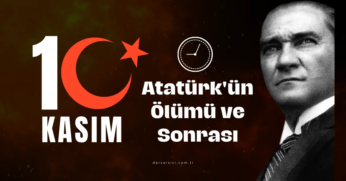Atatürk'ün Ölümü ve Sonrası Testi