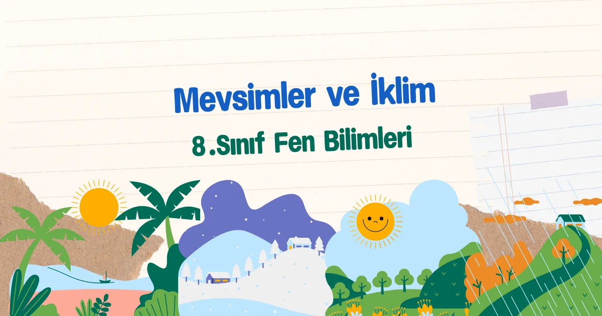 Mevsimler ve İklim Testi