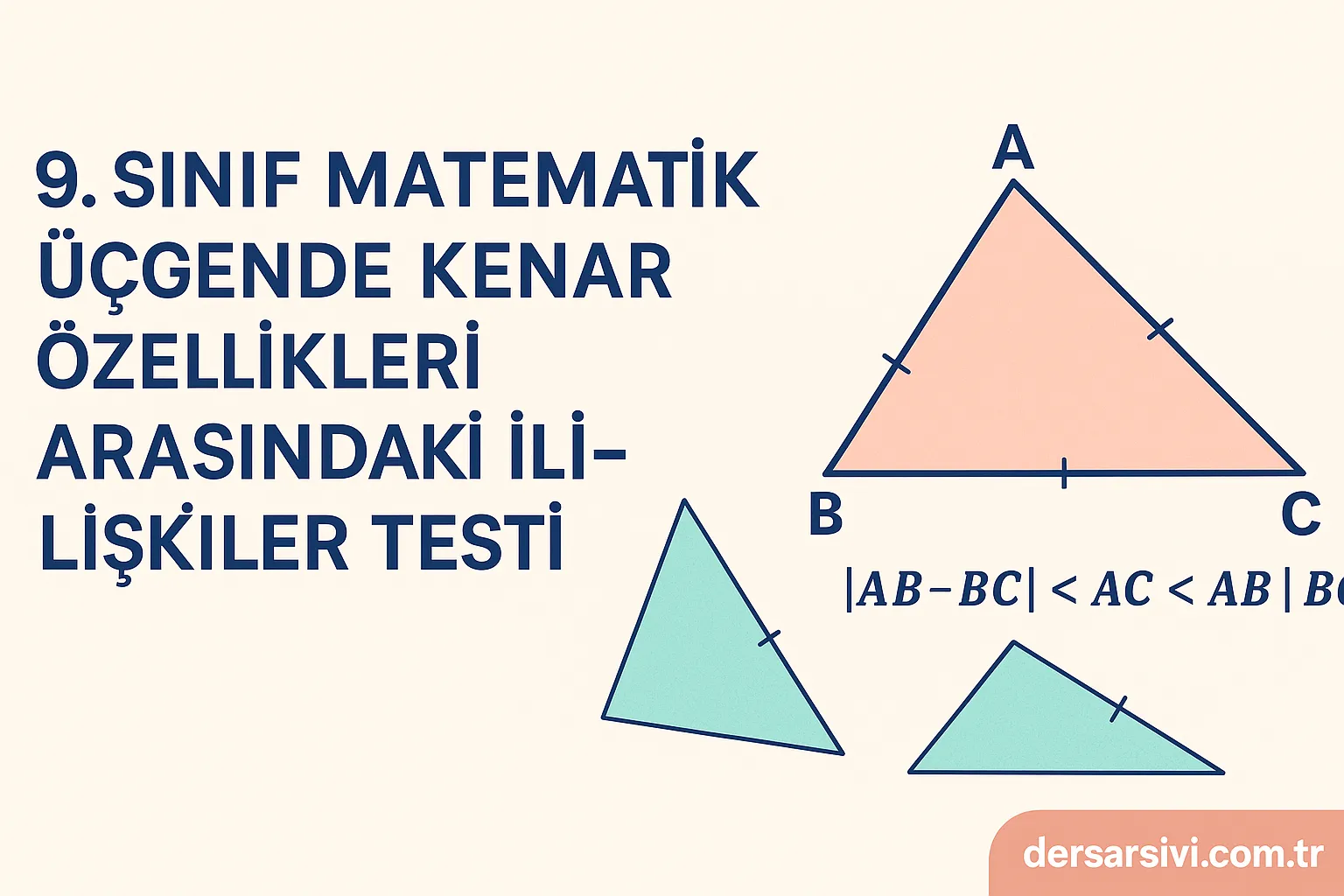 Üçgende Kenar Özellikleri