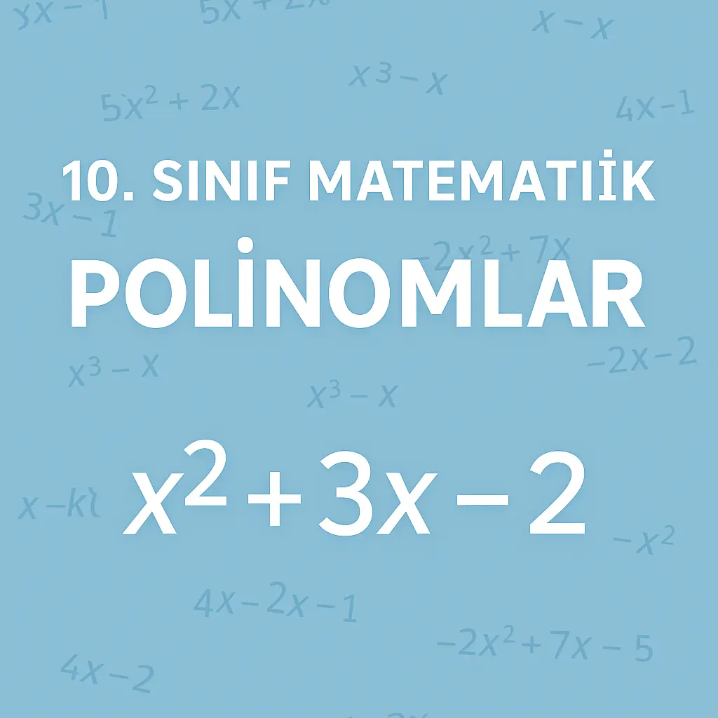 10. Sınıf Matematik – Polinomlar Testi (TYT–AYT Uyumlu)