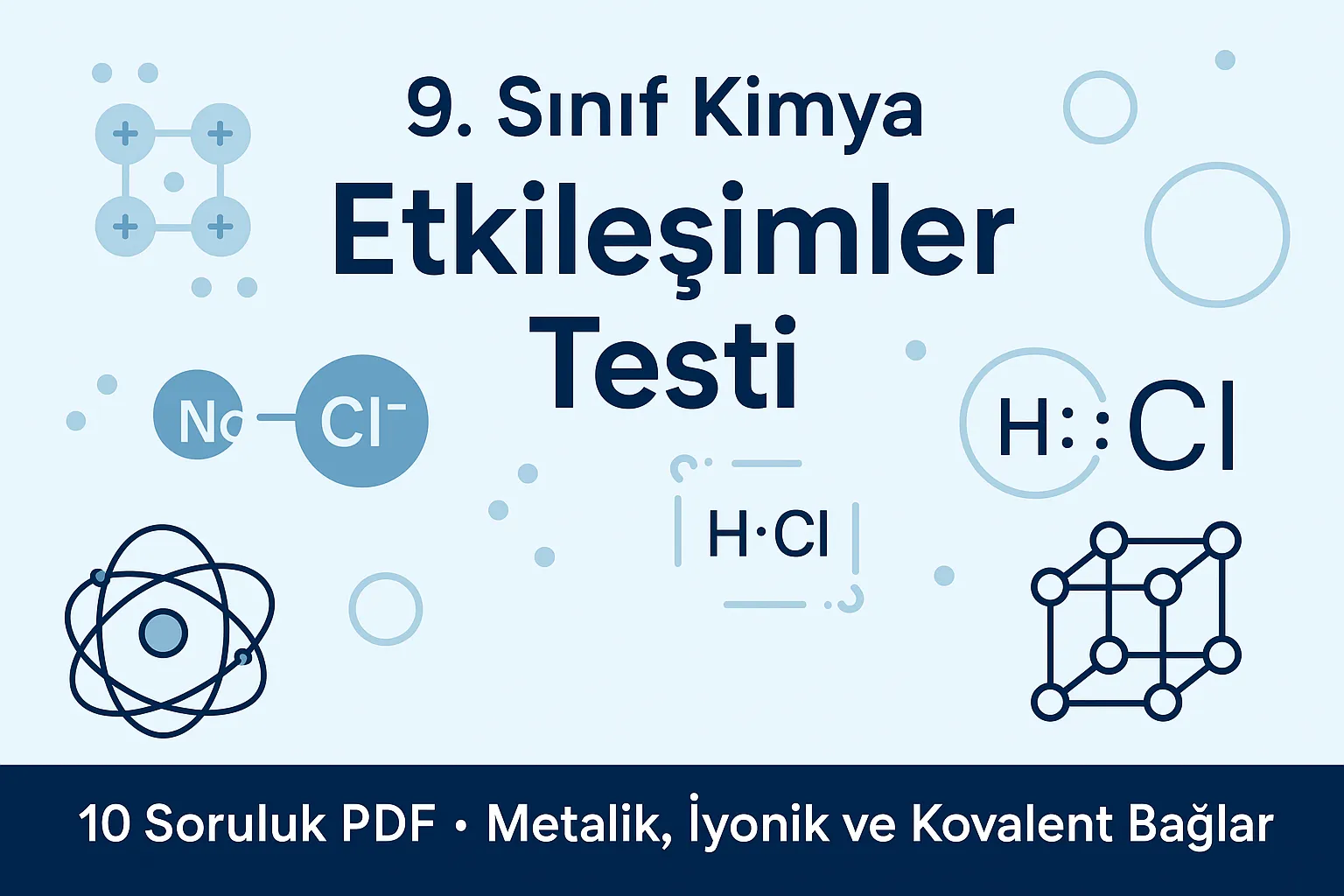 9. Sınıf Kimya Etkileşimler Testi